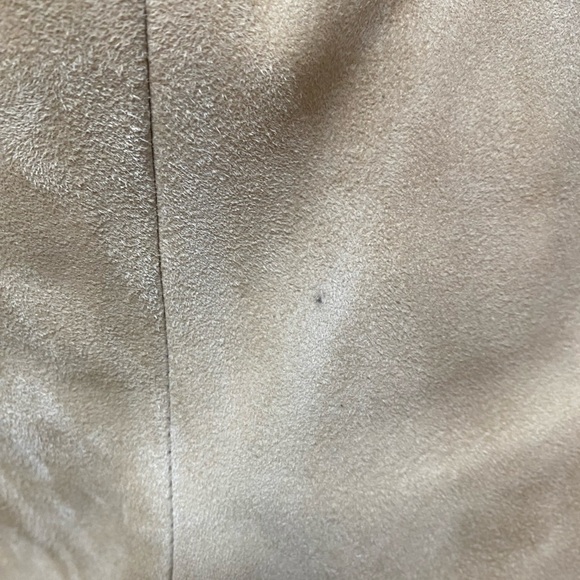 Express Design Studio “Editor” suede pants. Bootcut, size 8, cream/light khaki - Picture 8 of 15